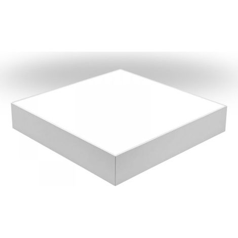 Plafoniera Pannello Led CCT Quadrato 220V Montaggio a Plafone, Disponibili 18W 24W 48W (24W 3400LM 210X210X43mm)