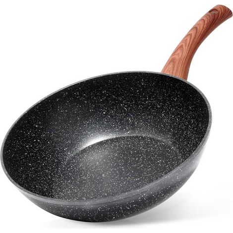 Wok en granit BLACK&WOOD 28 cm (1/5)