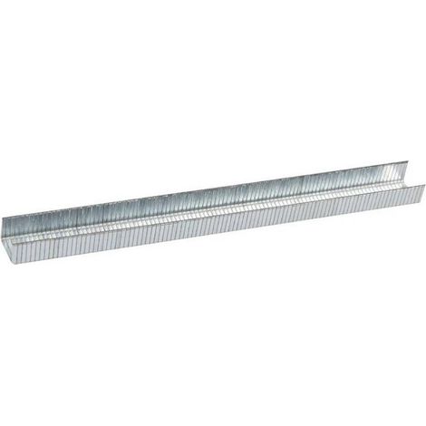 10 800 Agrafes Galvanisées Ws-19 - 26.5x19x1.4x1.6 mm - D-Work (1/5)