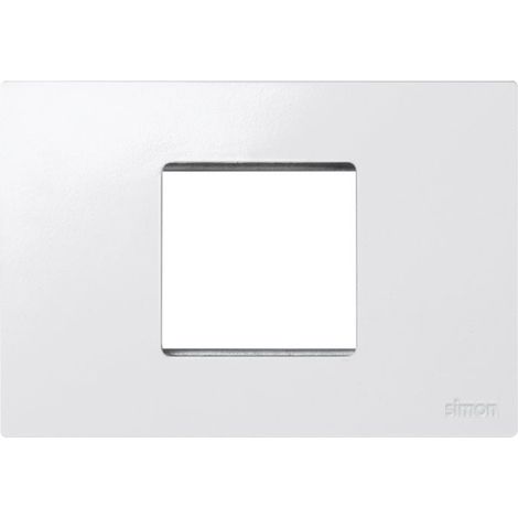 Scheda americana bianca 2 moduli stretti SIMON 27 PLAY 2700612-030