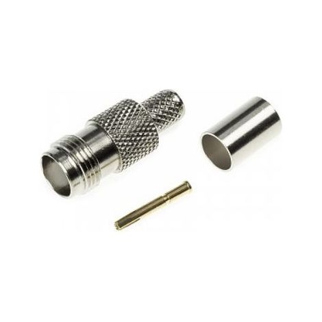 TNC-Buchsenstecker für RG6-Kabel