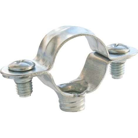 Collier de fixation simple - Pour tube Ø14 mm - Sachet 2 pièces
