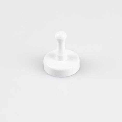 Magna-C Starker weißer Griffmagnet Ø25mm (1/5)