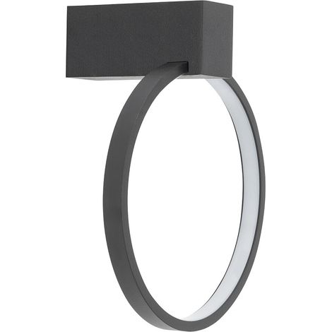 Applique LED Circolo Ring Nowodvorski 9W 3000K nero/bianco (1/2)
