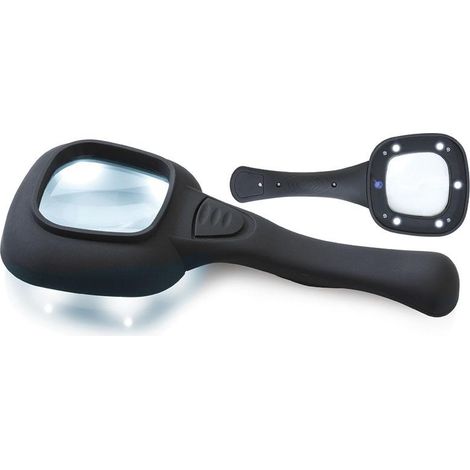 Kristalllupe mit 50 mm LED Fervi l006