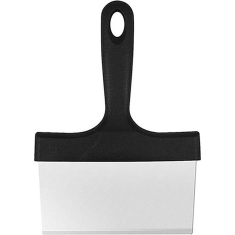 SHINING HOUSE Stück Schaber für, Edelstahl-Plattenschaber, professioneller Schaber mit Griff, Edelstahl-Schaber, Grill-Grill-Schaber-Reinigungswerkzeug (1/5)