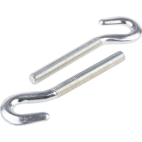 Boulon d'ancrage RS PRO, en Acier au carbone M12, 12mm x 146mm ( Prix pour Sachet de 10 )
