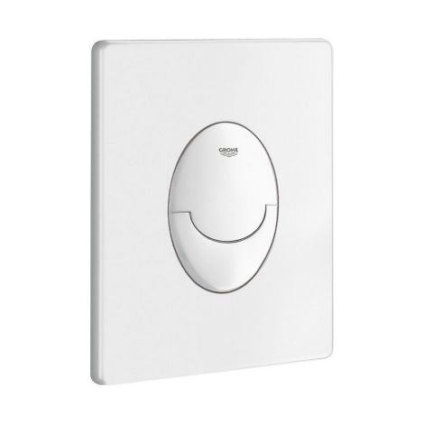Grohe Start Placca di comando in abs bianca 156x197 mm, piastra di azionamento dello scarico per cassette di sciacquo ad incasso (1/5)