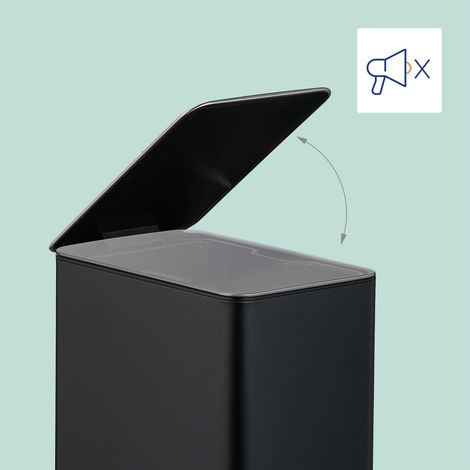 Treteimer 10l - soft close beruhrungslose entsorgung