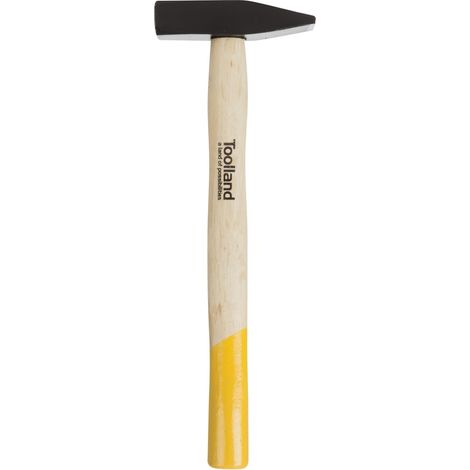 Toolland Maschinenhammer 300 g mit Stahlkopf und Holzstiel, ideal für Präzisionsarbeiten, Holzarbeiten, Reparaturen und DIY-Aufgaben, komfortabler Griff und optimale Kontrolle (1/5)