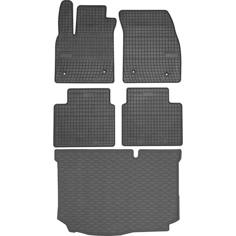Ford Focus IV Estate desde septiembre de 2018. Juego de alfombrillas de goma para coche y alfombrilla para maletero.