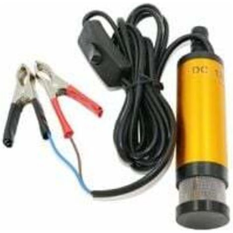 or-Pompe submersible 12V pour le pompage de l'eau de gasoil 38mm pompe de transfert de carburant diesel d'huile d'eau Pompe submersible électrique de pompe à essence de CC de pompe diesel (1/5)