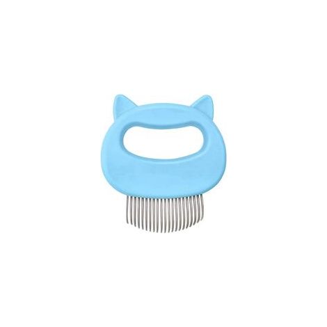 Brosse peigne de massage pour chat et chien, bleu –