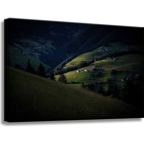 Leinwanddruck Natur Berglandschaft 60x40 cm