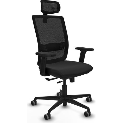 Silla de oficina piqueras y crespo Haches negra plegable cómoda (1/2)