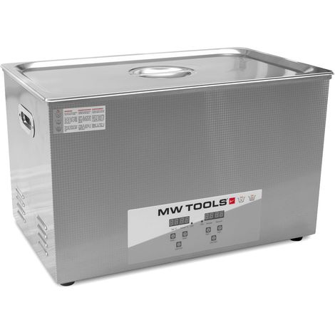 Mw Tools – Nettoyeur à ultrasons 30 L 1400W – Cuve inox 500x300x200mm – Nettoyage rapide et efficace – UCC030 (1/4)