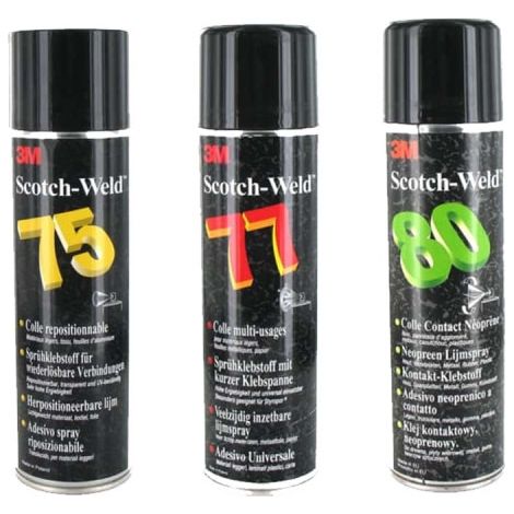 Pack 3 Pegamentos en aerosol para soldadura escocesa 3M