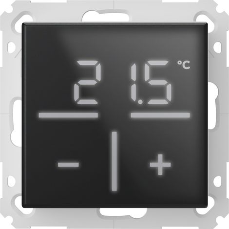 Homematic IP Wandthermostat IP Funk Glas-Wandthermostat mit CO2-Sensor (1/5)