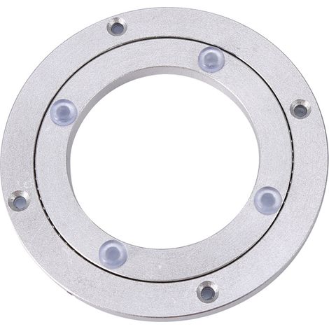 Beyamis Plateau tournant rond en alliage d'aluminium robuste pour table à manger (1/5)