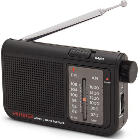 Taschenradio mit fmam schwarz (1/5)