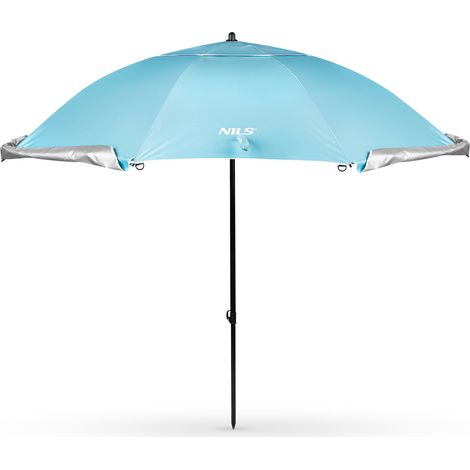 Strandschirm Windschutz 2-in-1 XXL 240cm Blau