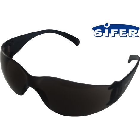 SIFER Gafa de Seguridad Sport Negra Policarbonato SHS2004 UV