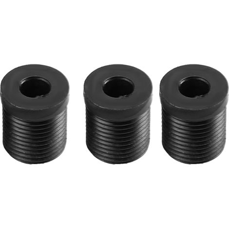 Pomello del cambio manuale universale in alluminio 18 cm nero ergonomico (1/5)