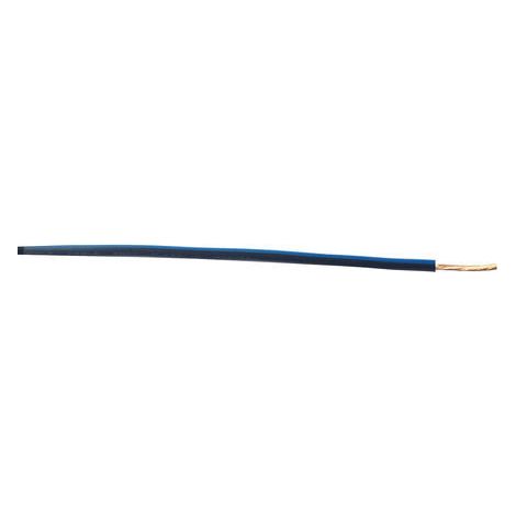 Fil automobile Fil de câblage/Monoconducteur, Noir/Bleu, 1 mm², -40 +100 °C, 600 V, 30m ( Prix pour Bobine de 30 Mètres )
