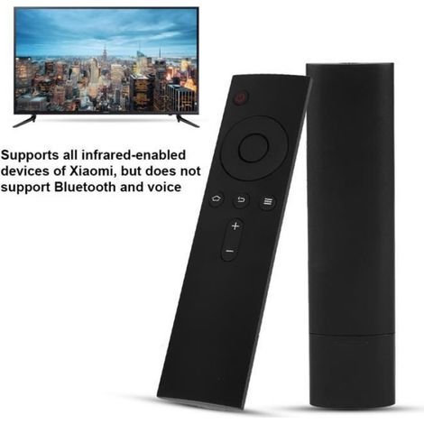 Télécommande Universelle - Pour Xiaomi TV Box 3C et Modèles MIUI - Fonction Infrarouge - 15 x 3,8 x 1,2 cm - Noir - 1 Pièce (1/4)