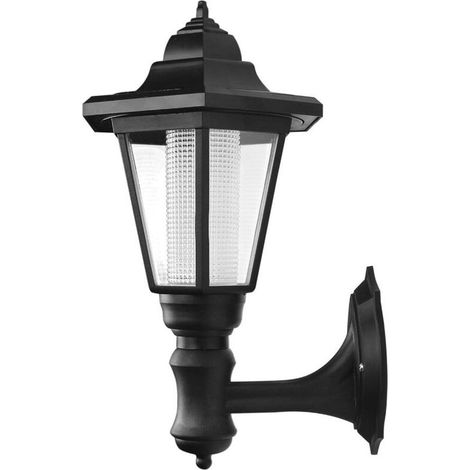 VURAHOME - Lampe solaire Extérieur étanche Eclairage Spot LED solaire Lampe murale IP44 28 x 18 cm pour Jardin Cltures Murs Cour (1/5)