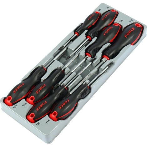Set di cacciaviti Torx a stella, assortimento di 8 cacciaviti Torx da T8 a T40