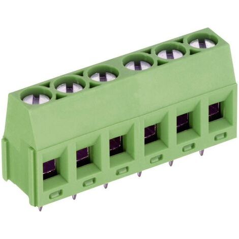 Bornier à vis PTR Hartmann AKZ350/3-5,08-V 50350100001D3 1.50 mm² Nombre de pôles 3 vert 1 pc(s) D29001 (1/5)