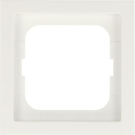 Placa de cubierta Busch-Jaeger 1754-0-4235 blanca 8x8 cm