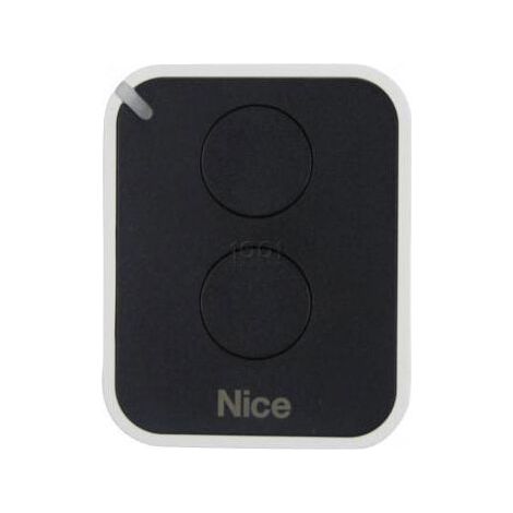 Télécommande Nice – 2 canaux 433,92 MHz – Émetteur mural pour systèmes motorisés – Compatible avec les récepteurs OXI, OX2 et FLOX2R – Portée de 200 m (1/5)