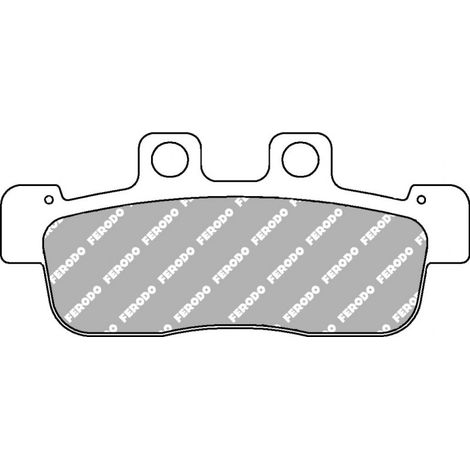 Plaquette de frein Semi-Métal Eco-Friction Route - R90 (1/2)
