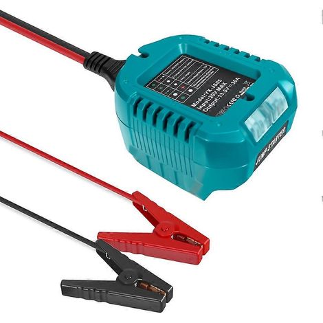 Démarreur de secours Igniter pour batterie Makita 18V, câble de démarrage 10AWG pour voiture, adaptateur d'alimentation de secours automobile à monter soi-même avec pinces (1/5)