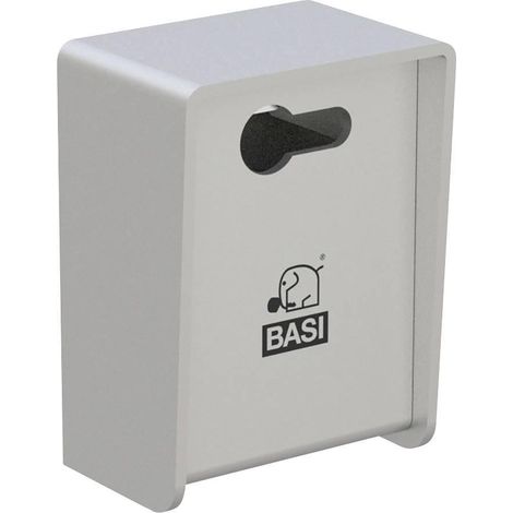 Basi Cassetta portachiavi in acciaio inossidabile 11x8x5,5 cm