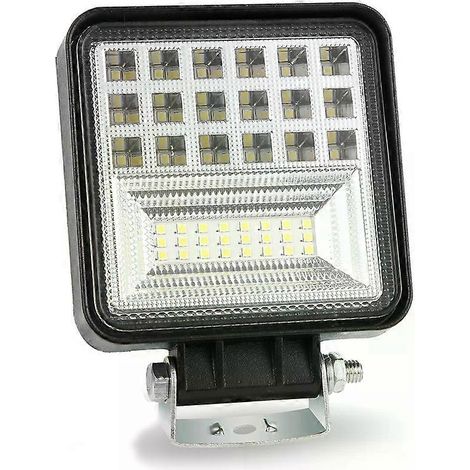 Barre LED 12V/24V pour projecteur/faisceau large tout-terrain, projecteur de travail LED combiné 3030 56SMD pour camion, tracteur, SUV, 4x4, bateau, quad, phares Barra (1/5)