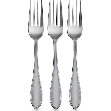 Fourchettes de table coniques en acier 20,5 cm 3 pièces. (1/3)