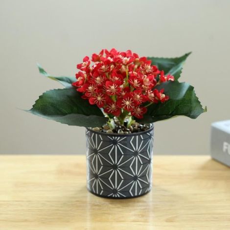 Fleurs Artificielles - Bouquet D'Hortensia - Centre De Table Pour Décoration Maison Bureau Salon - 1 Pièce
