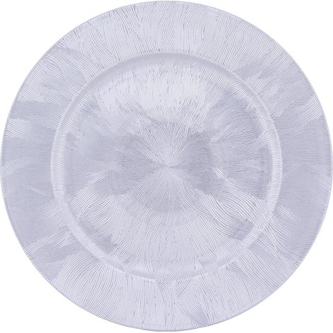 Sous-assiette argentée 33 cm (1/5)