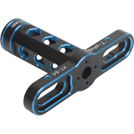 Douille hexagonale de 17 mm/0,7 po en alliage d'aluminium pour voiture de course tout-terrain RC 1/8 (bleu) (1/5)