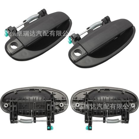 Die Teilenummer 96541632 ist für Außentürgriffe des Chevrolet Aveo (Baujahre 2004–2008) mit einer strukturierten, mattschwarzen Oberfläche geeignet. (1/4)