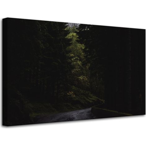 Leinwanddruck Natur Bergstraße 80x50 cm