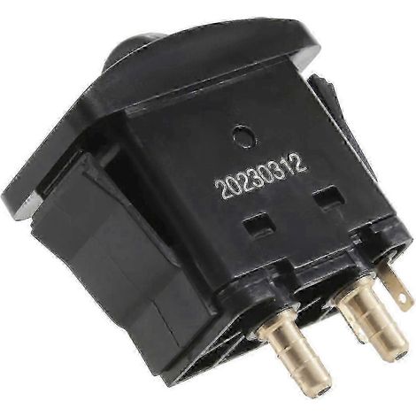 Interrupteur de commande de siège pneumatique de camion, vanne à palette manuelle électrique pour système de suspension pneumatique avec fonction de démarrage par ressort (1/5)