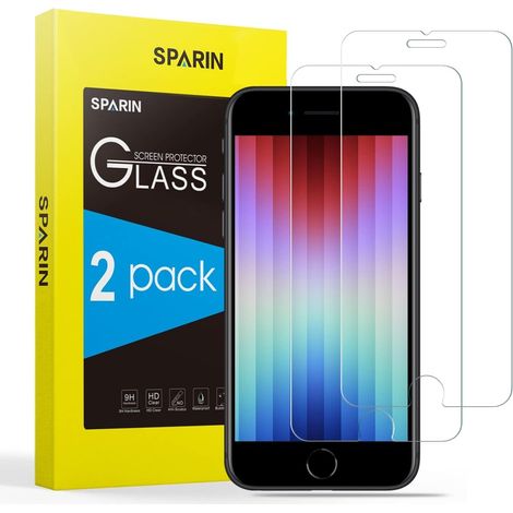 Verre Trempé Pour iPhone SE 2022/2020 et iPhone 8/7/6/6s (1/5)