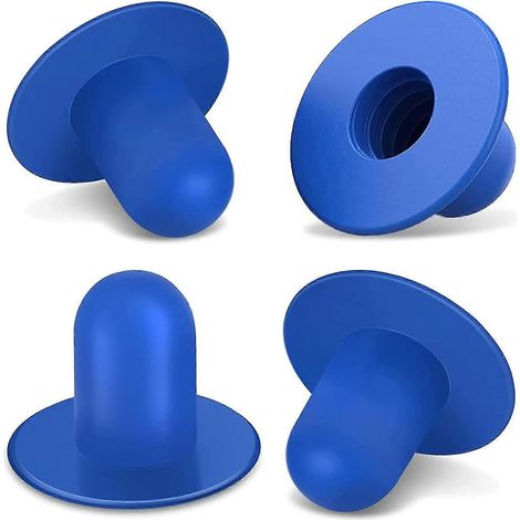 Bouchons de piscine, lot de 4 bouchons de rechange pour parois de piscine, bouchons pour crépine de pompe de filtration de piscine - DD (1/5)