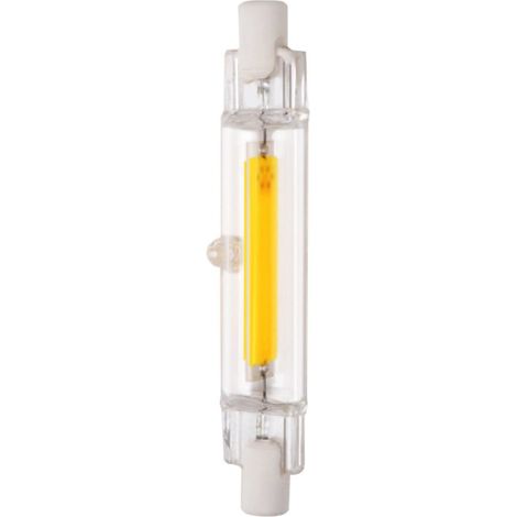 Bombilla LED COB R7S de 78 mm y 5 W, luz blanca cálida, AC220V, reemplaza a las bombillas halógenas. (1/5)