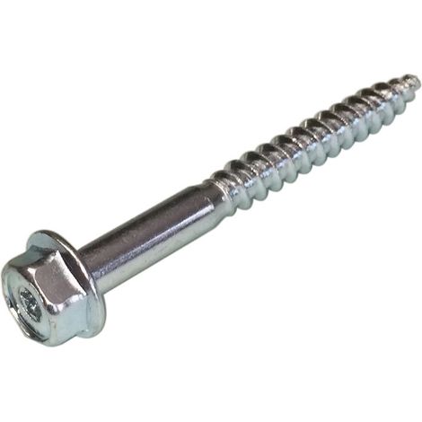 Walraven Sechskantholzschraube DIN 571 ev H8x60 SW13 TX30 angeformte U-Scheibe