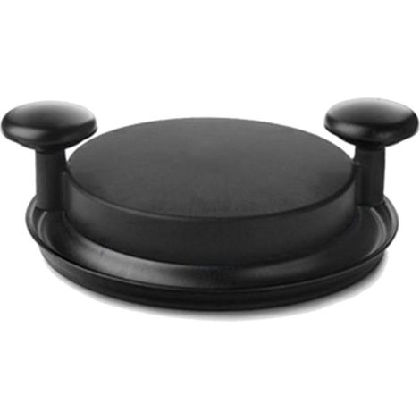 Hachoir à viande manuel Effilocheur de poulet et porc ABS robuste noir rouge 20cm (1/5)